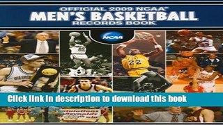 [Popular Books] Official NCAA Men s Basketball Records Book Full Online