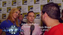 Adrianne Palicki (Bobbi) Nick Blood (Lance) talk new season of Marvels Agents of Shield