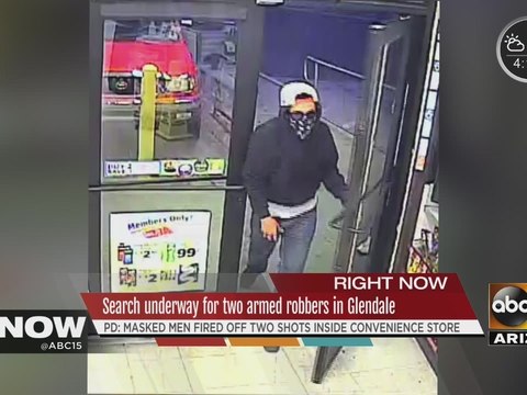 2 armed suspects rob Glendale convenience store