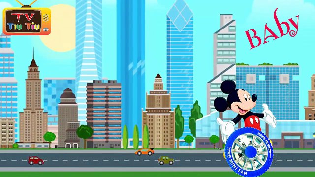 Mickey Mouse Daddy and Friends Funny Circus Finger Family Song!_3