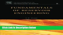 [PDF] Fundamentals of Reservoir Engineering, Volume 8 (Developments in Petroleum Science) Book