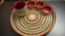 Decorative pooja Thali