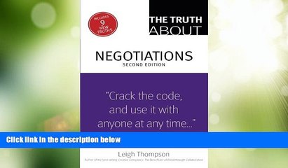 Big Deals  The Truth About Negotiations (2nd Edition)  Best Seller Books Best Seller