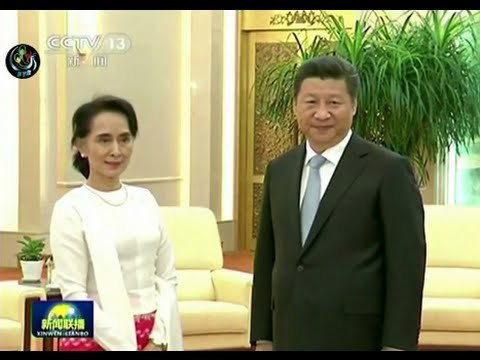 Suu Kyi meets China's Xi in Beijing