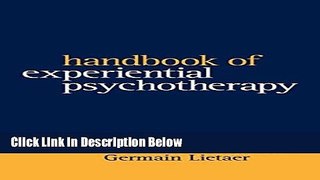Books Handbook of Experiential Psychotherapy (Guilford Family Therapy (Hardcover)) Free Download