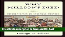 [PDF] Why Millions Died: Before the War on Infectious Diseases Full Colection