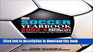 [Popular Books] World Soccer Yearbook 2003-4 Free Online