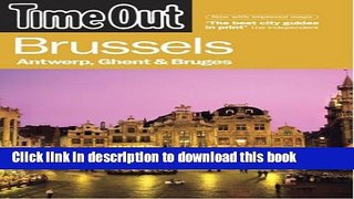 [PDF] Time Out Brussels: Antwerp, Ghent and Bruges Full Online