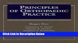 Ebook Principles of Orthopaedic Practice Full Online