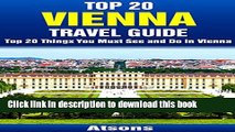 [PDF] Top 20 Things to See and Do in Vienna - Top 20 Vienna Travel Guide (Europe Travel Series