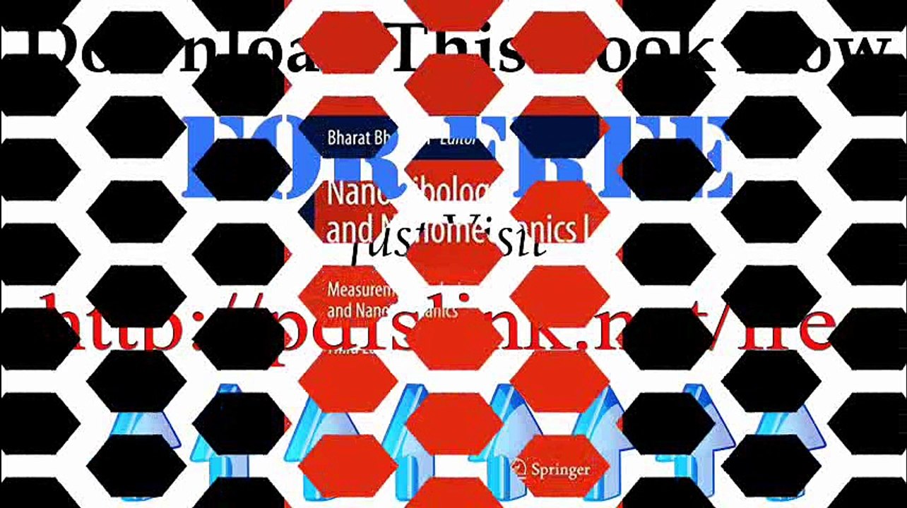Download Nanotribology and Nanomechanics I Measurement Techniques and Nanomechanics Pdf