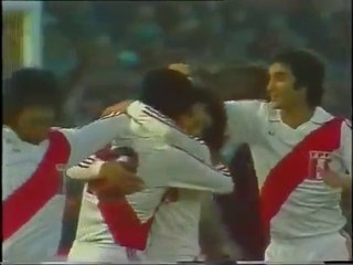1° gol de Cubillas a Escocia 03/06/1978
