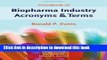 [Popular Books] Handbook Of Biopharma Industry Acronyms     Terms Free Online