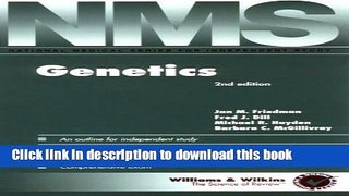 [Popular Books] Genetics (National Medical Series for Independent Study) Full Online