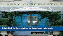 [PDF] Classic Garden Style: Planters, Furniture, Accessories, and Ornaments Full Colection