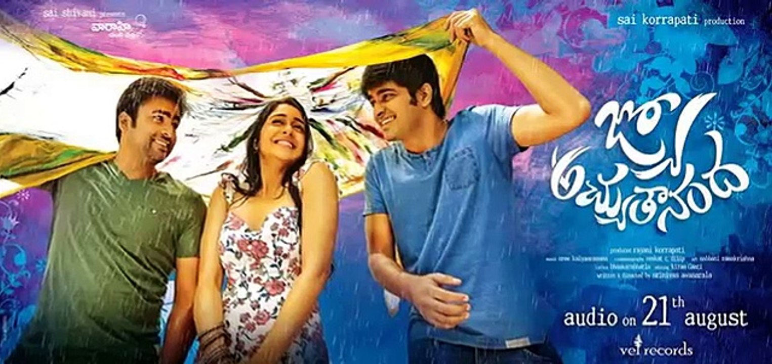 JyoAchyuthananda First Look Poster _ Nara Rohit _ NagaShourya _ ReginaCassandra-BqXT12ULGD8