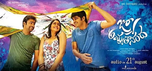 JyoAchyuthananda First Look Poster _ Nara Rohit _ NagaShourya _ ReginaCassandra-BqXT12ULGD8