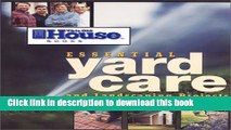 [PDF] This Old House Essential Yard Care and Landscaping Projects Popular Colection