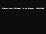 [PDF] Women's and Children's Wear Buyers 2009-2010 Popular Online