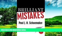 Must Have  Brilliant Mistakes: Finding Success on the Far Side of Failure  READ Ebook Full Ebook