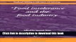 New Book Food Intolerance and the Food Industry (Woodhead Publishing in Food Science and Technology)