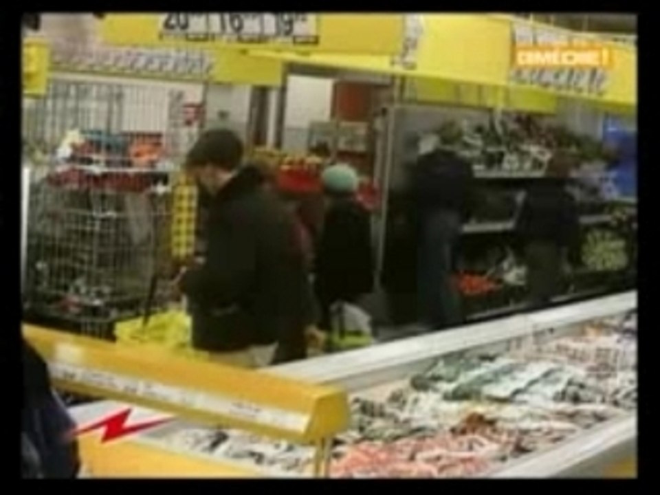 Caméra Cachée au supermarché