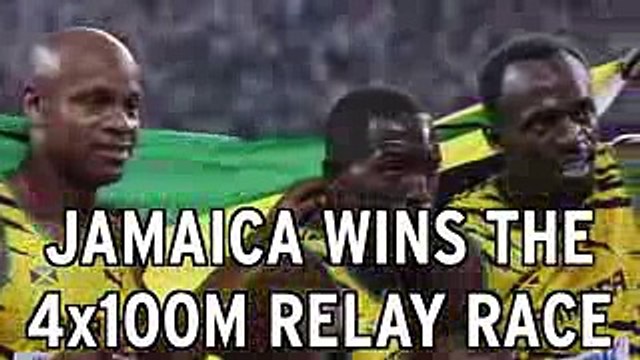 Usain Bolt Triple-Triple, Win 4x100M Relay