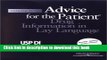 Collection Book Usp Di: Advice for the Patient (USP DI: v.2 Advice for the Patient)