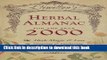 [PDF] 2000 Herbal Almanac (Annuals - Herbal Almanac) Popular Colection