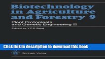 Collection Book Plant Protoplasts and Genetic Engineering II (Biotechnology in Agriculture and