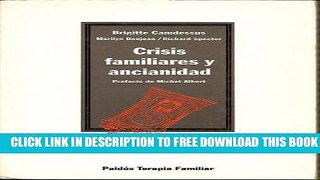 New Book Crisis Familiares y Ancianidad