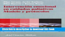 Collection Book Intervencion Emocional En Cuidados Paliativos Modelo y Protocolos (Spanish Edition)