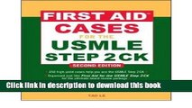 New Book First Aid Cases for the USMLE Step 2 CK (First Aid USMLE) (Paperback) - Common
