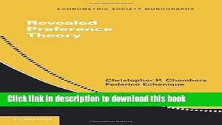 [PDF] Revealed Preference Theory Popular Colection