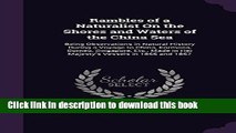 [PDF] Rambles of a Naturalist on the Shores and Waters of the China Sea: Being Observations in