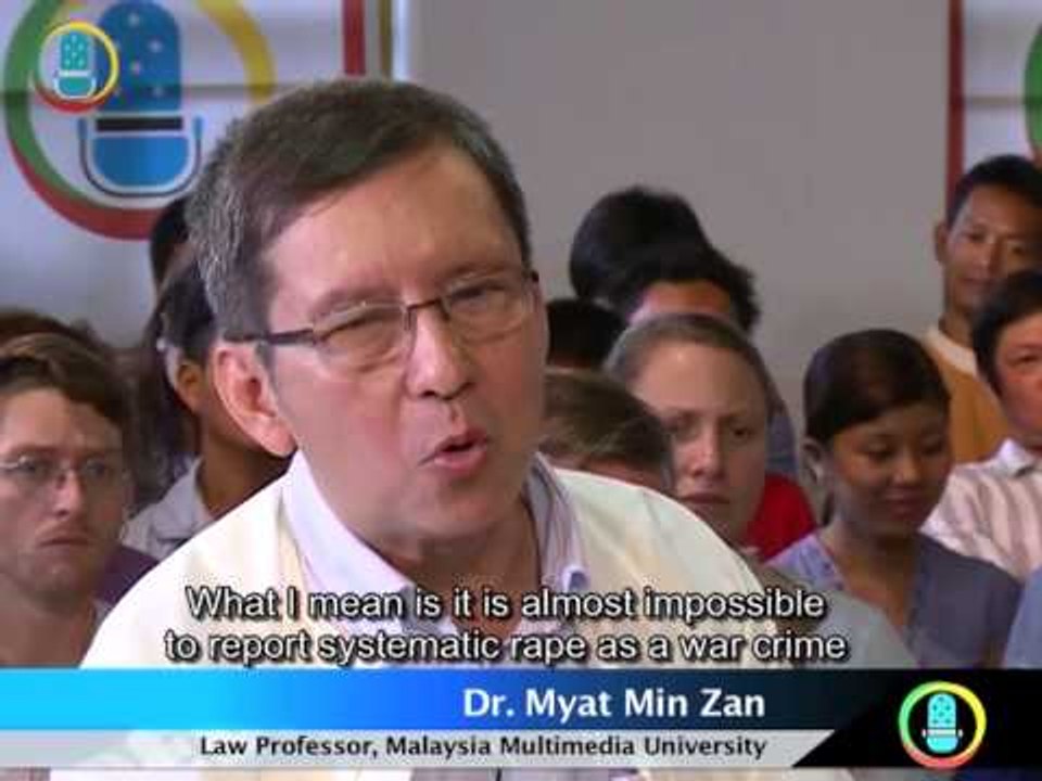 DVB Debate clip: "This is systematic rape" (English)
