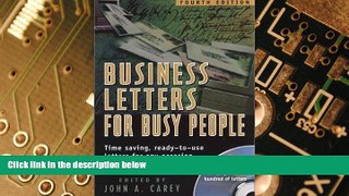 Must Have PDF  Business Letters for Busy People  Free Full Read Best Seller