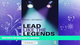 FAVORIT BOOK Lead Like the Legends: Advice and Inspiration for Teachers and Administrators (Eye on