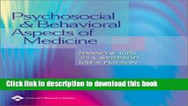 Collection Book Psychosocial and Behavioral Aspects of Medicine