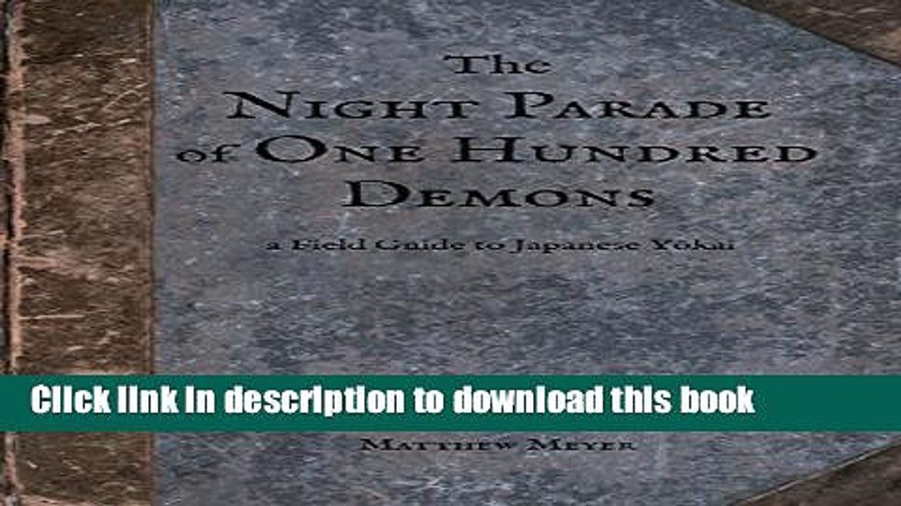 Collection Book The Night Parade of One Hundred...