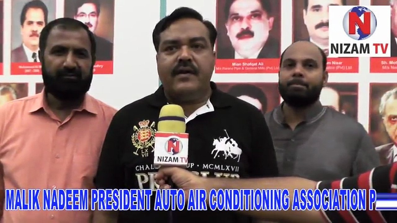 MALIK NADEEM President Auto Air Conditioning Market Pakistan 20th Aniversary PIAF | Nizam-TV