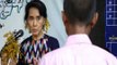 Suu Kyi hears constituents' concerns