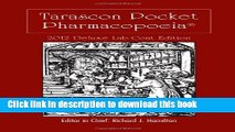 Collection Book Tarascon Pharmacopoeia 2012 Deluxe Lab Coat Edition (Tarascon Pocket Pharmacopoeia)