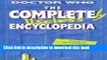 New Book The Completely Useless Encyclopedia: (Incorporating the Junior Doctor Who Book of Lists)
