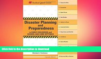 READ THE NEW BOOK Disaster Planning and Preparedness in Early Childhood and School-Age Care