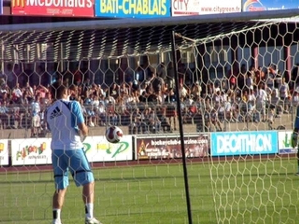 entrainement de l'OM