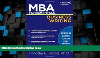 Big Deals  MBA Fundamentals Business Writing (Kaplan Test Prep)  Best Seller Books Most Wanted