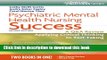 New Book Psychiatric Mental Health Nursing Success: A Q A Review Applying Critical Thinking to