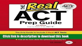 Collection Book The Real ACT (CD) 3rd Edition (Official Act Prep Guide)