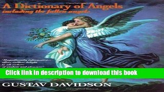 Collection Book A Dictionary of Angels: Including the Fallen Angels